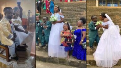 Cameroonian couple causes stir following wedding event (Video)
