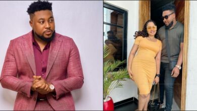 Nosa Rex gushes as wife celebrates him with heart melting note on his birthday