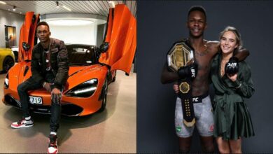 Israel Adesanya’s ex-girlfriend reportedly demands half of his wealth, drags him to court