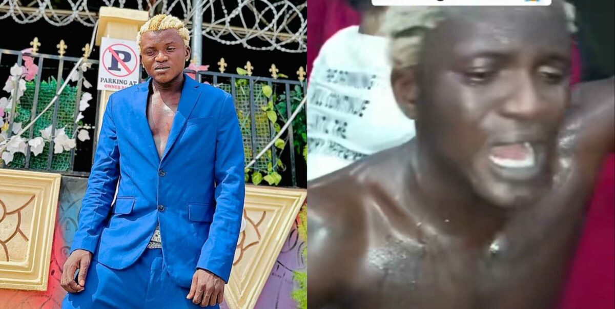 "I no know whether na juju" – Portable laments after jumping into crowd during show only to be robbed of his watch, gold chain