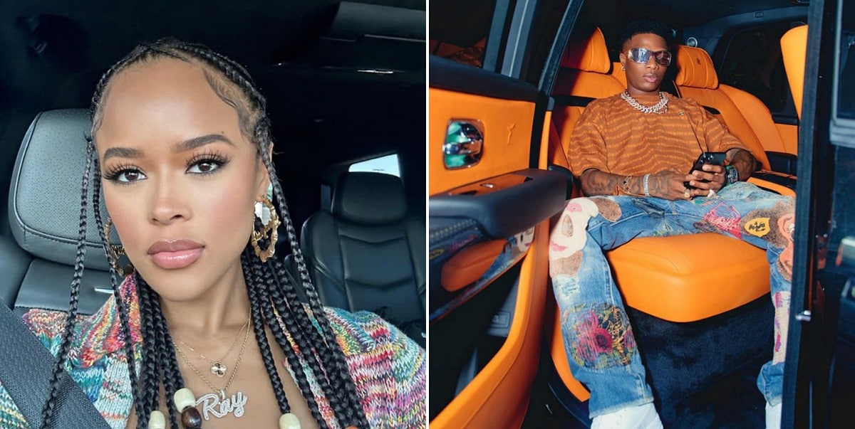 "I think Wizkid is good in bed" – American actress, Serayah reveals (Video)