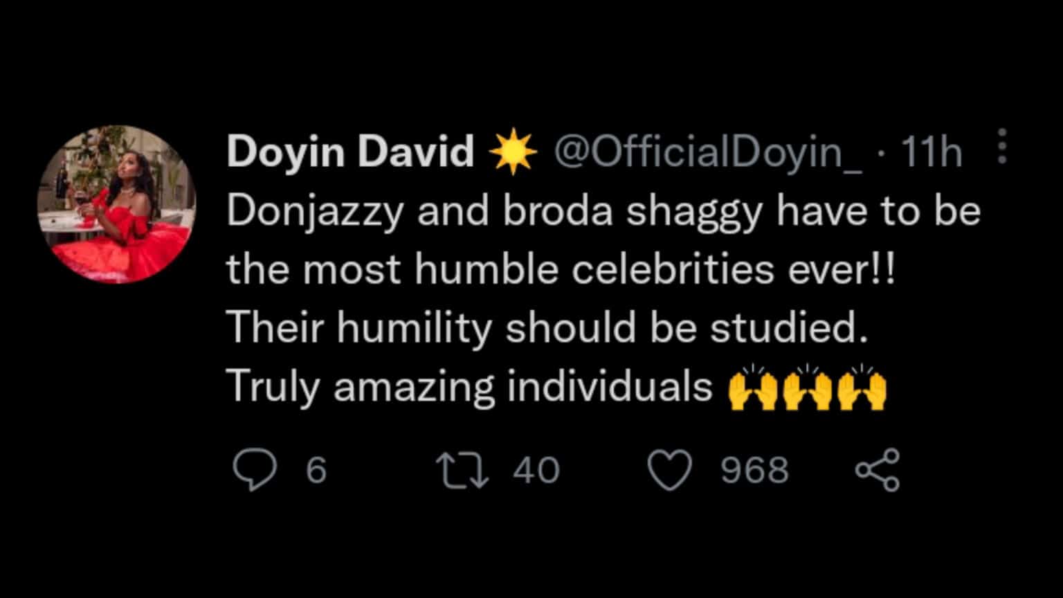 “Don Jazzy and Broda Shaggi are the most humble celebrities ever” - BBNaija’s Doyin declares, gives reasons