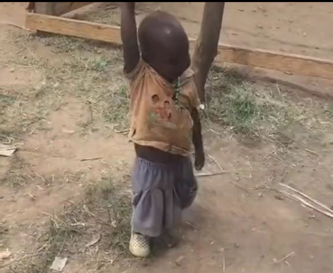 Abroad-based mother heartbroken after seeing poor state of child despite sending money monthly (Video) 