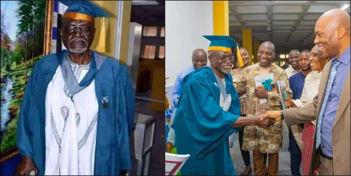 70-year-old man graduates with first class at UNIJOS