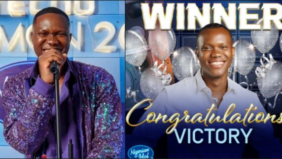 Nigerian Idol: Victory Gbakara emerges winner of season 8