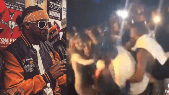 Video of fans fighting over Psquare Paul Okoye’s jacket during performance in Berlin