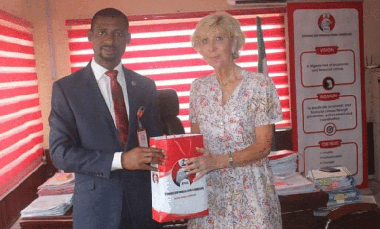 EFCC returns $26,000 to 70-year-old British woman duped by her Nigerian lover