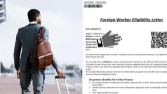 Man who paid N8 m for fake Canadian employment letter banned from entering the country for 10 years (Video)
