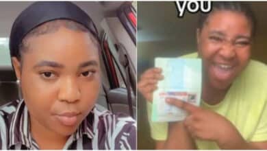 "I did it myself”- Lady obtains Canada visa without an agent, proudly displays stamped passport