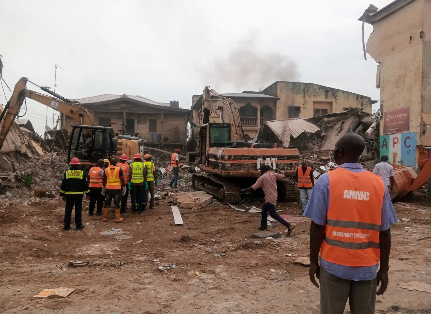 Wike orders arrest of landlord over Abuja building collapse