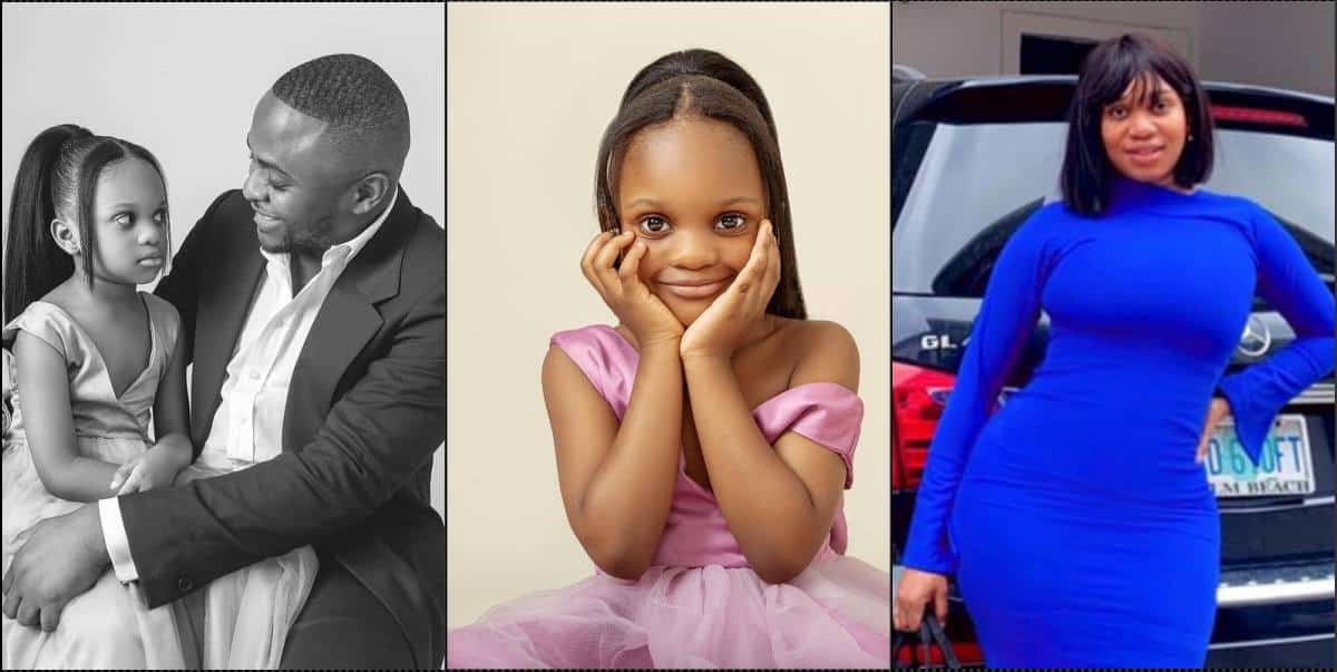 Ubi Franklin celebrates daughter's birthday in style, baby mama Sandra iheuwa reacts