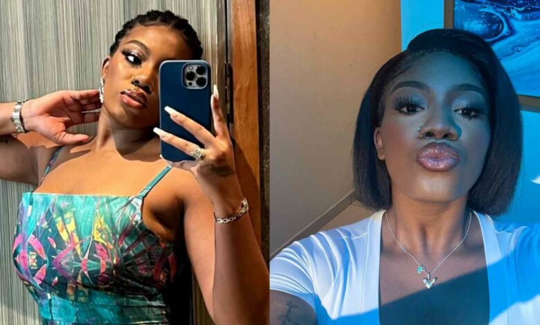 "Whitemoney has met my rich boyfriend of over one year" – Angel spills on relationship outside Biggie's house