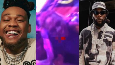 "I no go bath again in my life" – BNXN declares after touching Burna Boy at his concert in throwback video
