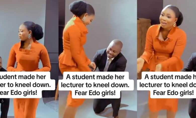 Lecturer Man Female Student Propose