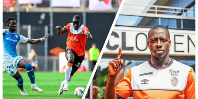 Benjamin Mendy features for FC Lorient after two years of rape allegation