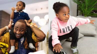 Davido grieves over late son, Ifeanyi who passed this time last year, posts white dove on social media