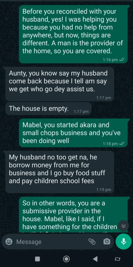 “Why you wan scatter my marriage” — Domestic abuse survivor questions her helper