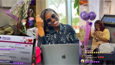 Loyal fans of Alex Unusual show their love, gifts her dollars, cake, other goodies