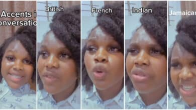 Lady causes buzz as she flawlessly shifts between 10 different accents in a single conversation