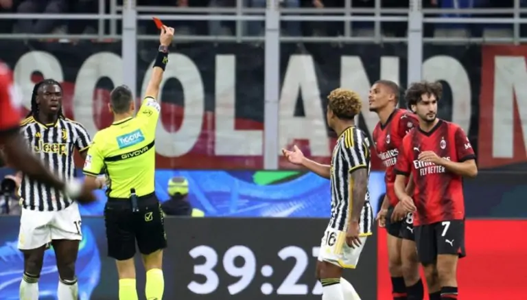 Milan never inferior to Juventus even with 10 men - Stefano Pioli insists