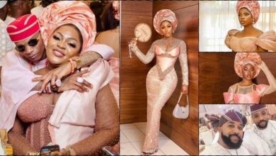 Eniola Badmus, Mercy Eke, and others step out in style for Wizkid’s mother’s burial