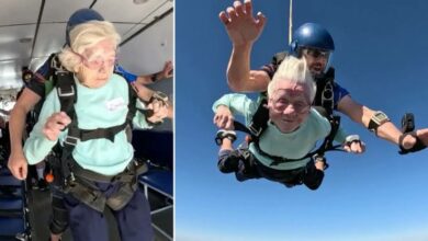 104-year-old woman dies skydiving Guinness World Record