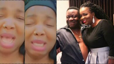 Mr Ibu’s wife shares disturbing video of herself crying, Uche Ogbodo and others concerned