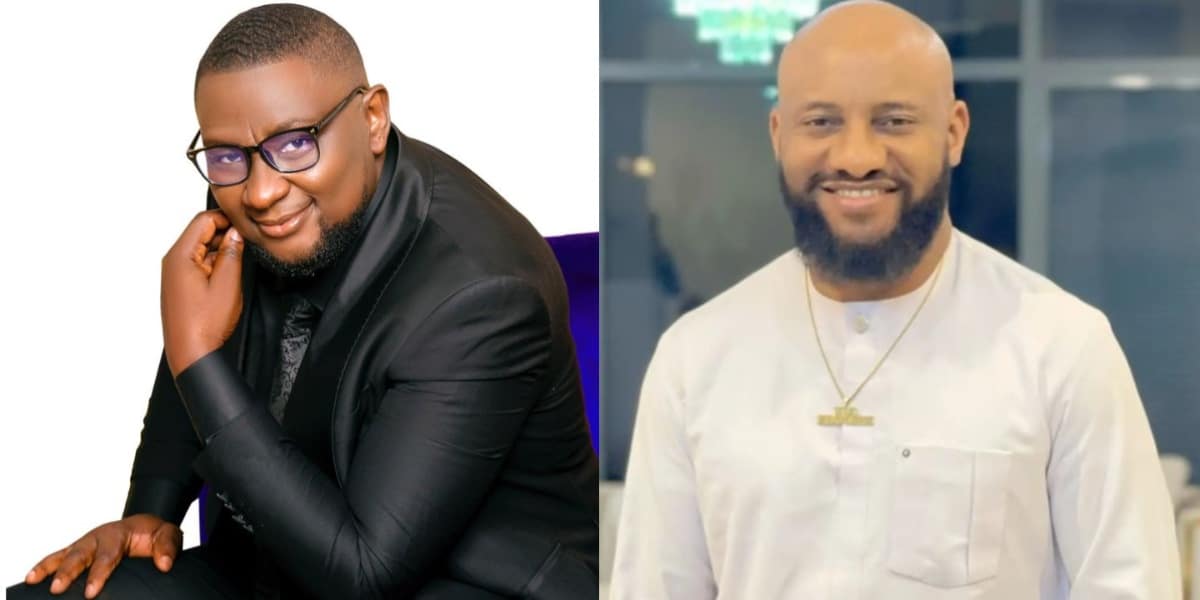 "Yul Edochie is a human being" – Chacha Eke’s husband, Austin Faani makes appeal to online trolls
