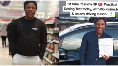 Nigerian man stuns many as he passes UK driving test on first attempt without lessons, shares how he did it