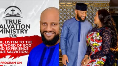 Judy Austin reacts to Yul Edochie's new career and ministry