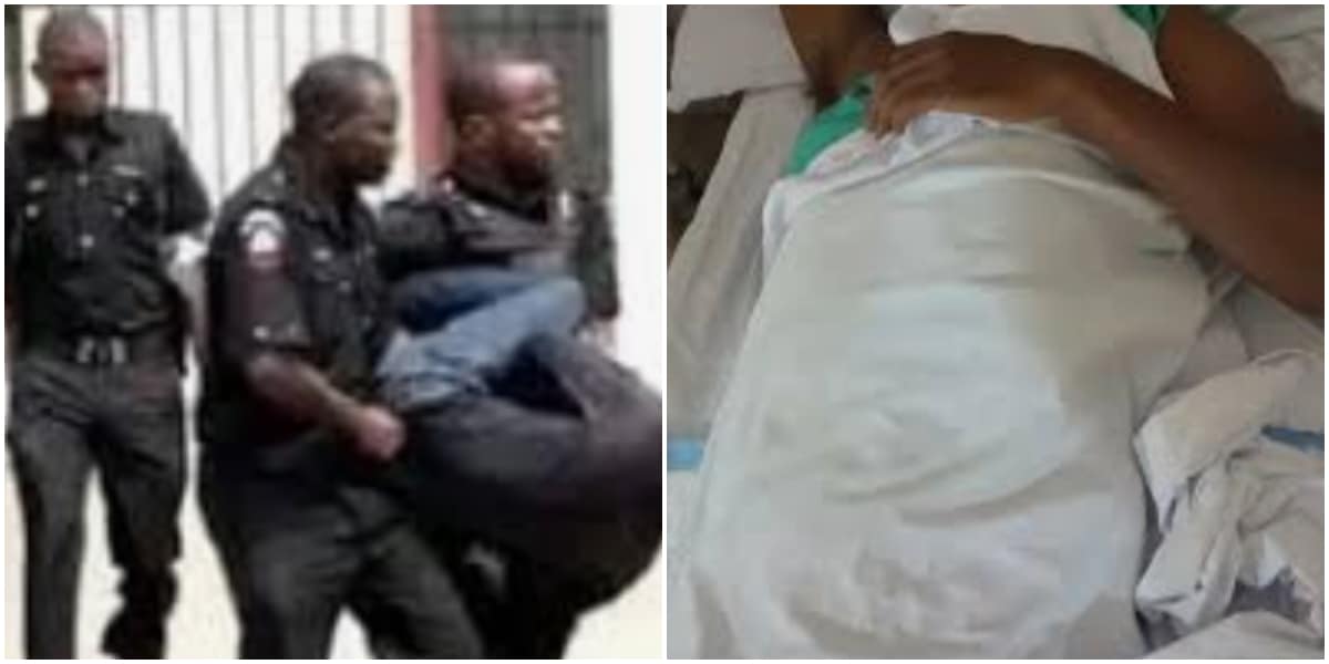 Young man recently returned from US lands in hospital after police assaulted him in Oyo