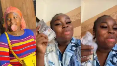 Hookup girl cries out after getting paid fake dollars for her overnight services