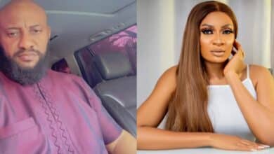 "The ability to speak doesn't make you intelligent" – Yul Edochie deletes every posts he made dragging his first wife, May