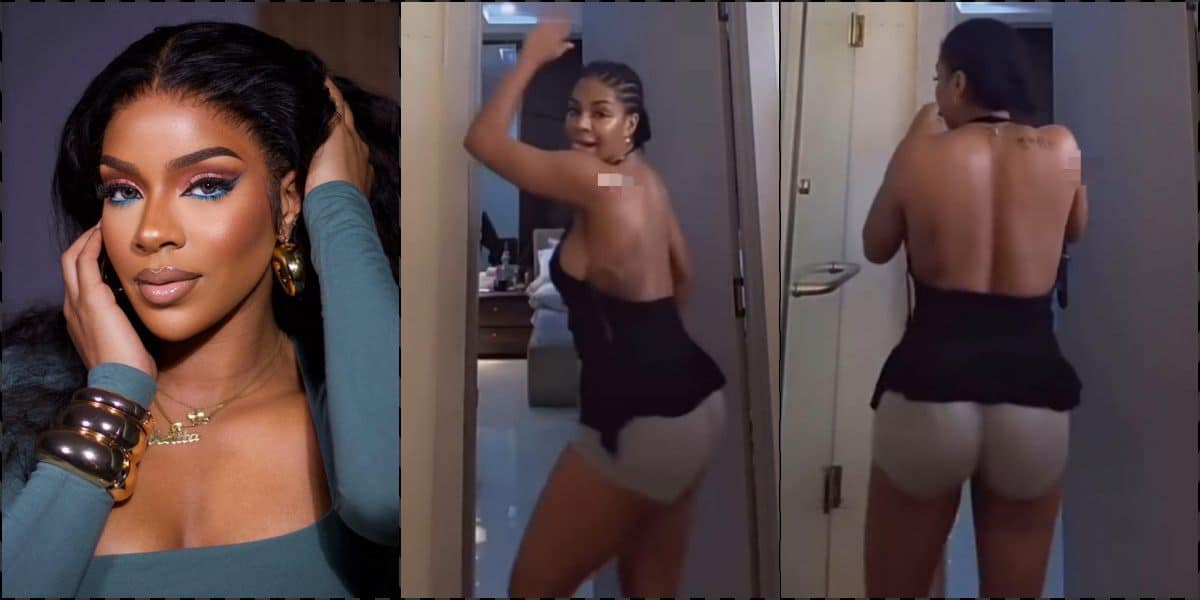 Outrage as Venita shows off dance moves in underwear