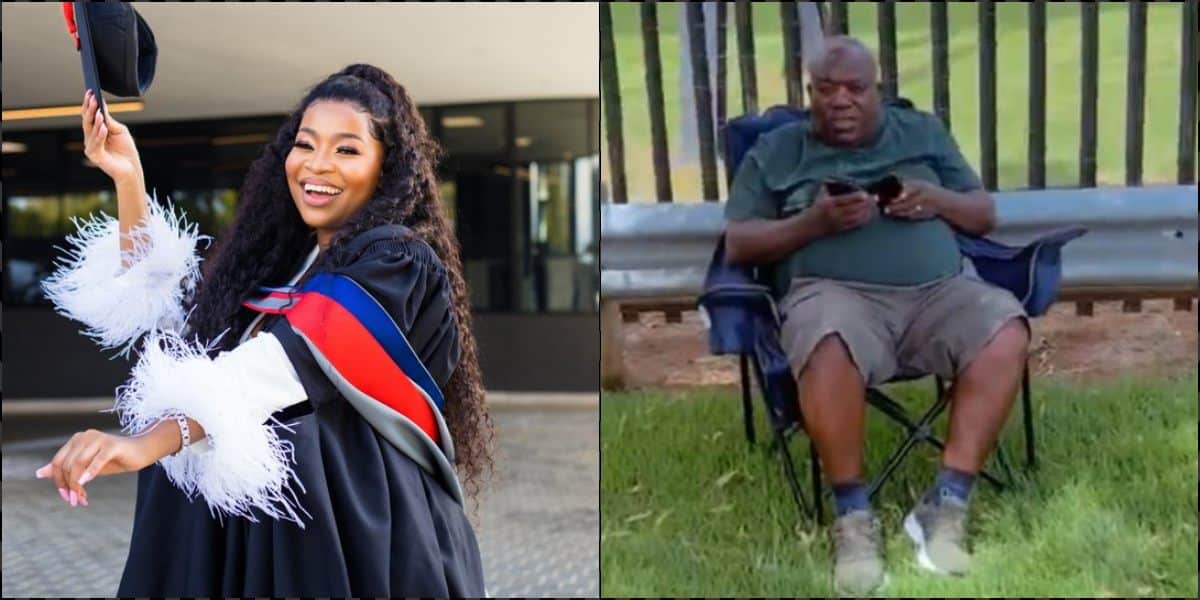 Lady shares unforgettable gesture from father during her law admission exams
