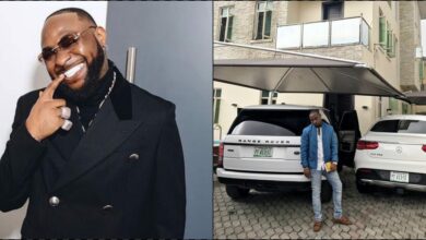 Reactions trail photo of Davido with Mercedes Benz GLE in 2017