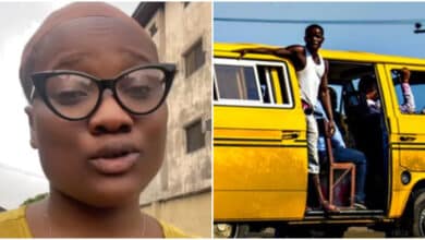 "People are wicked" - Lady who fell asleep on public bus cries out after waking up to discover expensive wig removed from her head