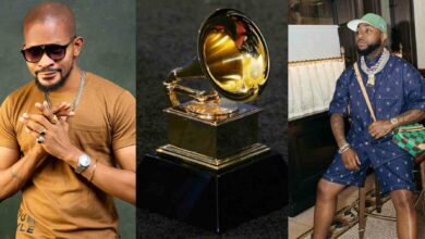 Uche Maduagwu Davido's Grammy loss spiritual