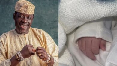 "Call me the latest grandpa" - Taiwo Hassan welcomes grandchild