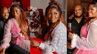"I'm in love" – Chizzy Alichi celebrates Valentine's day with husband in style