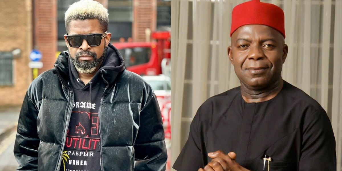 "How are former Abia state governors currently feeling over Dr Otti's performance" – Basketmouth