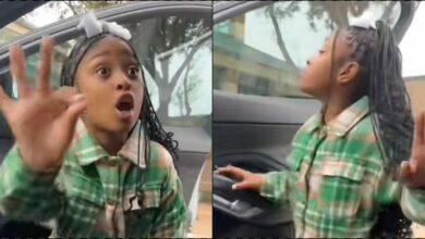 "Do you not know what early means?" - Little girl loses cool after mother arrives late to pick her up at school