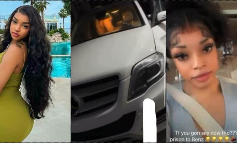 "From prison to Benz" - Nicki Dabardie buys new car following release