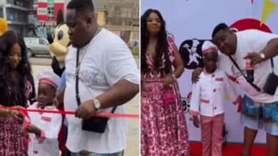 Cubana Chiefpriest excited as he unveils his 6-yr-old son’s multimillionaire hotel project