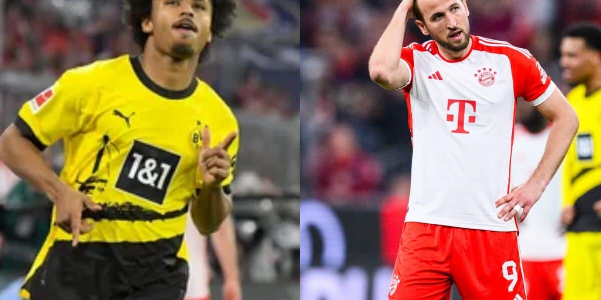 Adeyemi on target as Kane's Bayern title hopes shattered by Dortmund in historic win