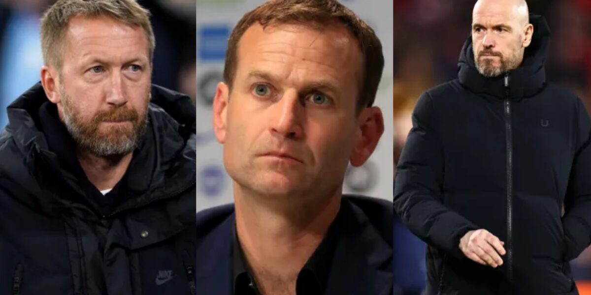 Incoming Man United Sporting Director Ashworth reportedly meets Graham Potter amidst Ten Hag’s woes