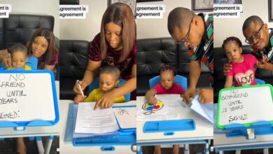 "Agreement na agreement" - Nigerian parents set dating rules, ban kids from having boyfriend, girlfriend until age 21