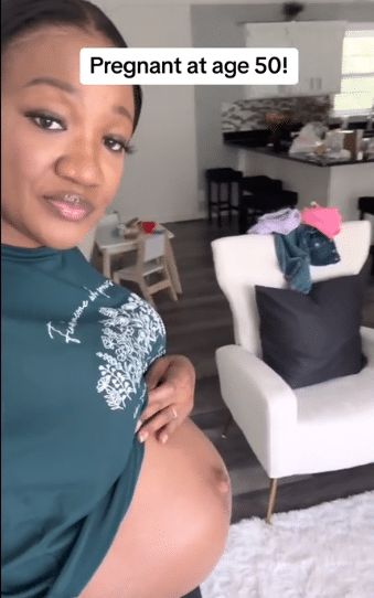 "Pregnant at 50" - Mother of four daughters over the moon with surprise pregnancy, expects baby boy