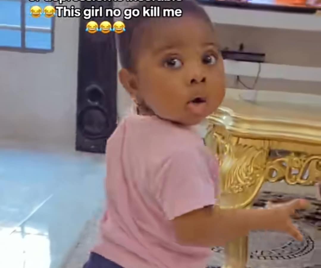 "My girl hear Isakaba, she shake..." - Internet abuzz over adorable toddler's dancing skills to hit song 'Twe Twe'