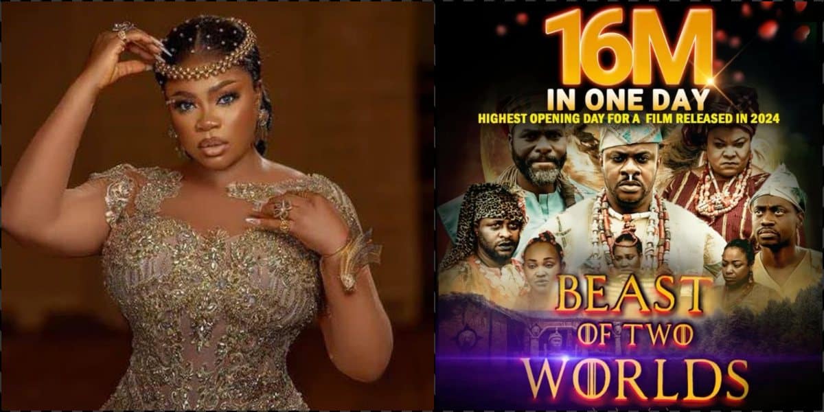Eniola Ajao grateful as 'Beast of Two Worlds' hits 16M on first day